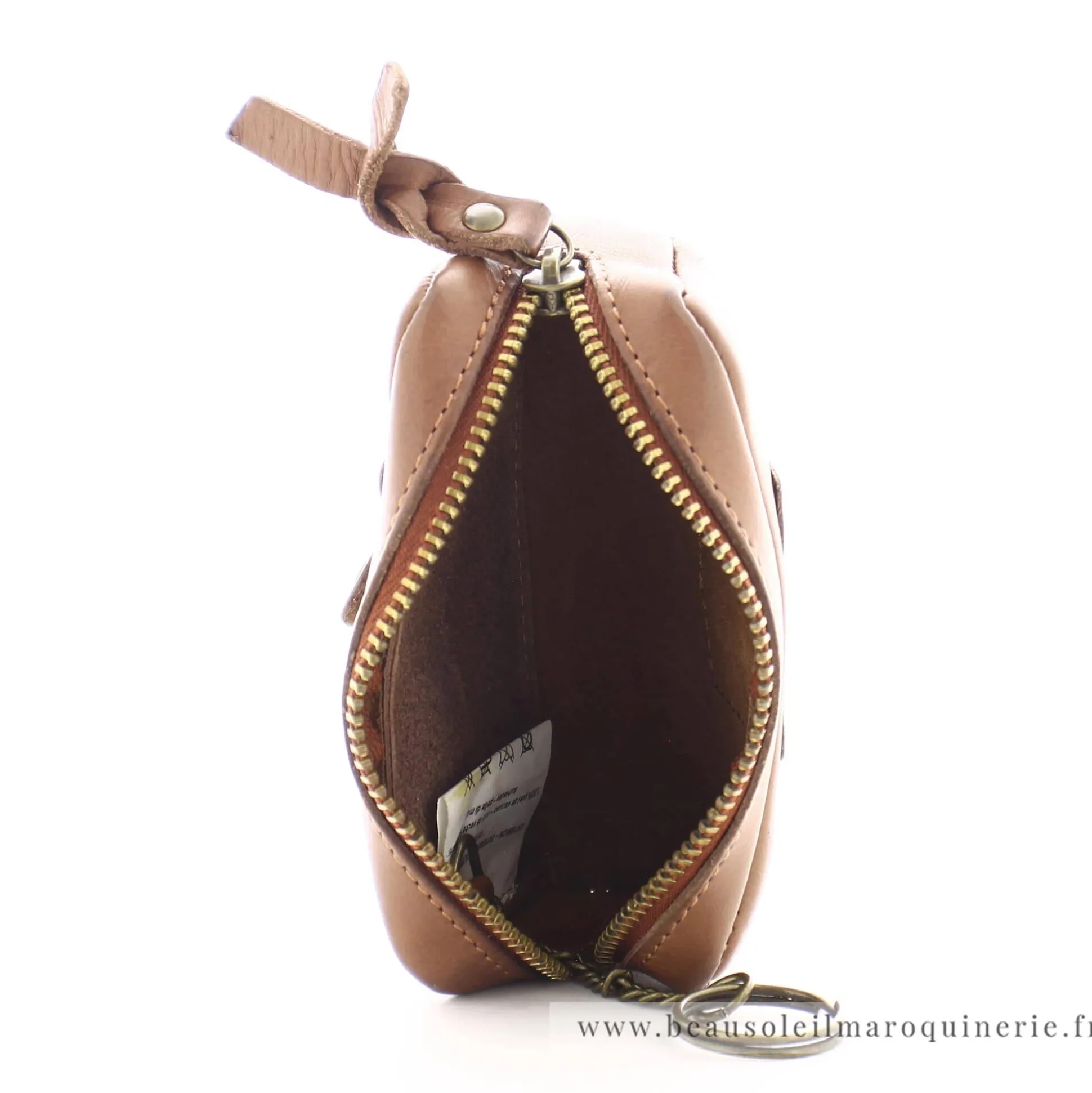 Biba Petit porte-monnaie Kansas zippe en cuir*Femme Porte-Monnaie Femme