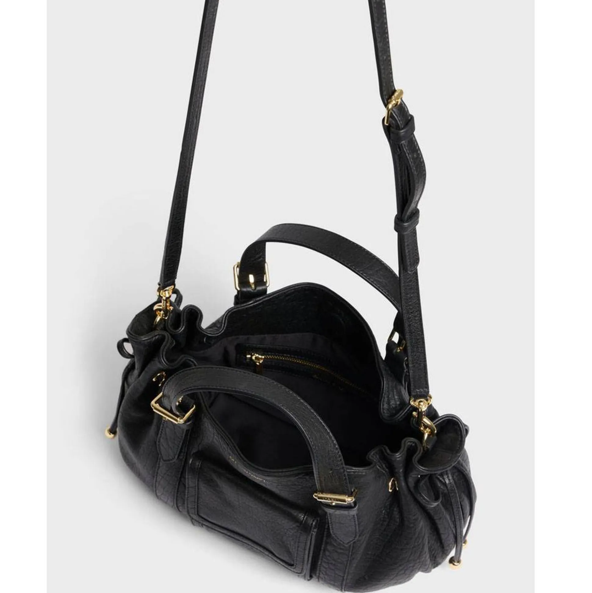 Gerard Darel Petit sac a main Le 18H cuir bubble*Femme Sacs À Main