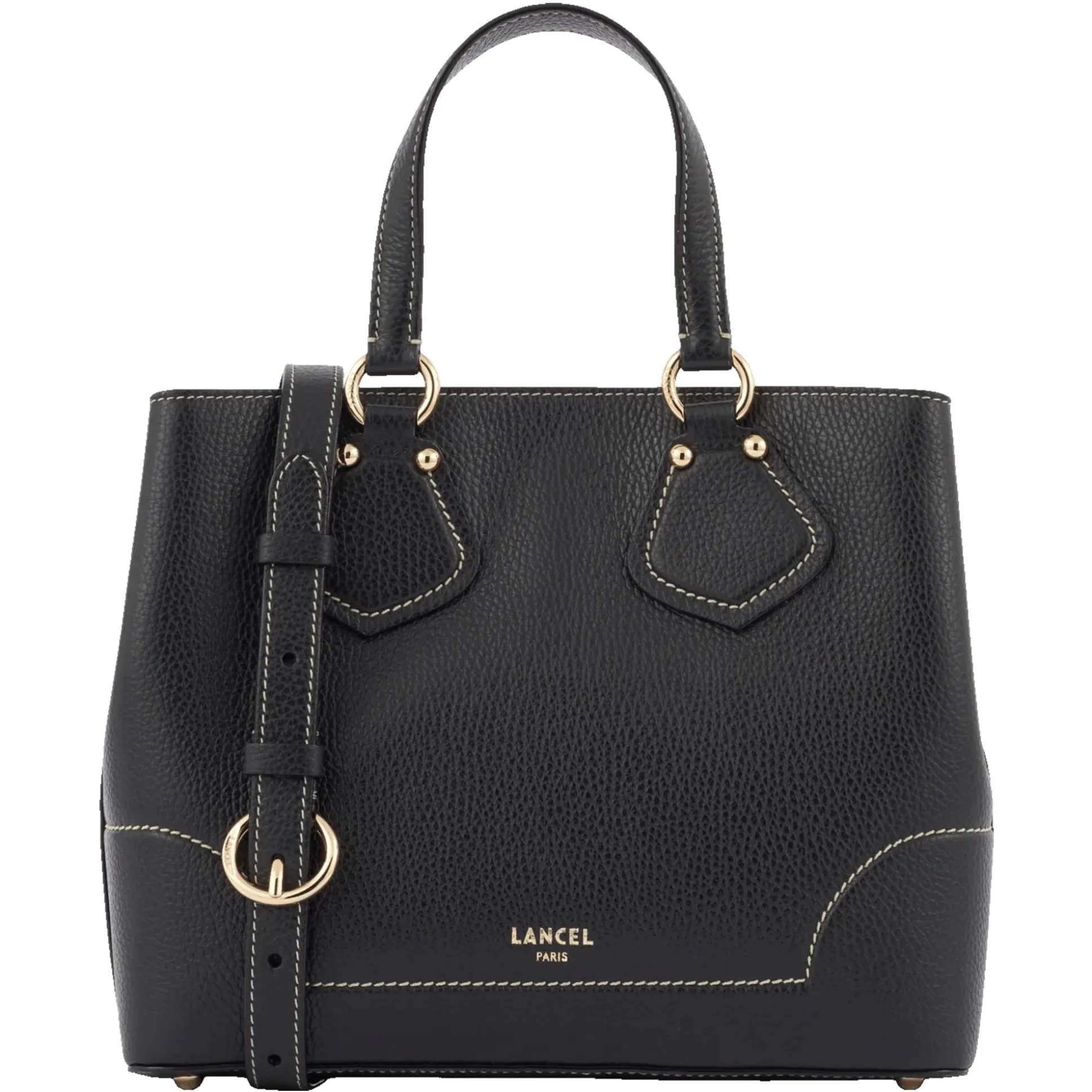 Lancel Petit sac a main Neo Izy S en cuir graine*Femme Sacs À Main
