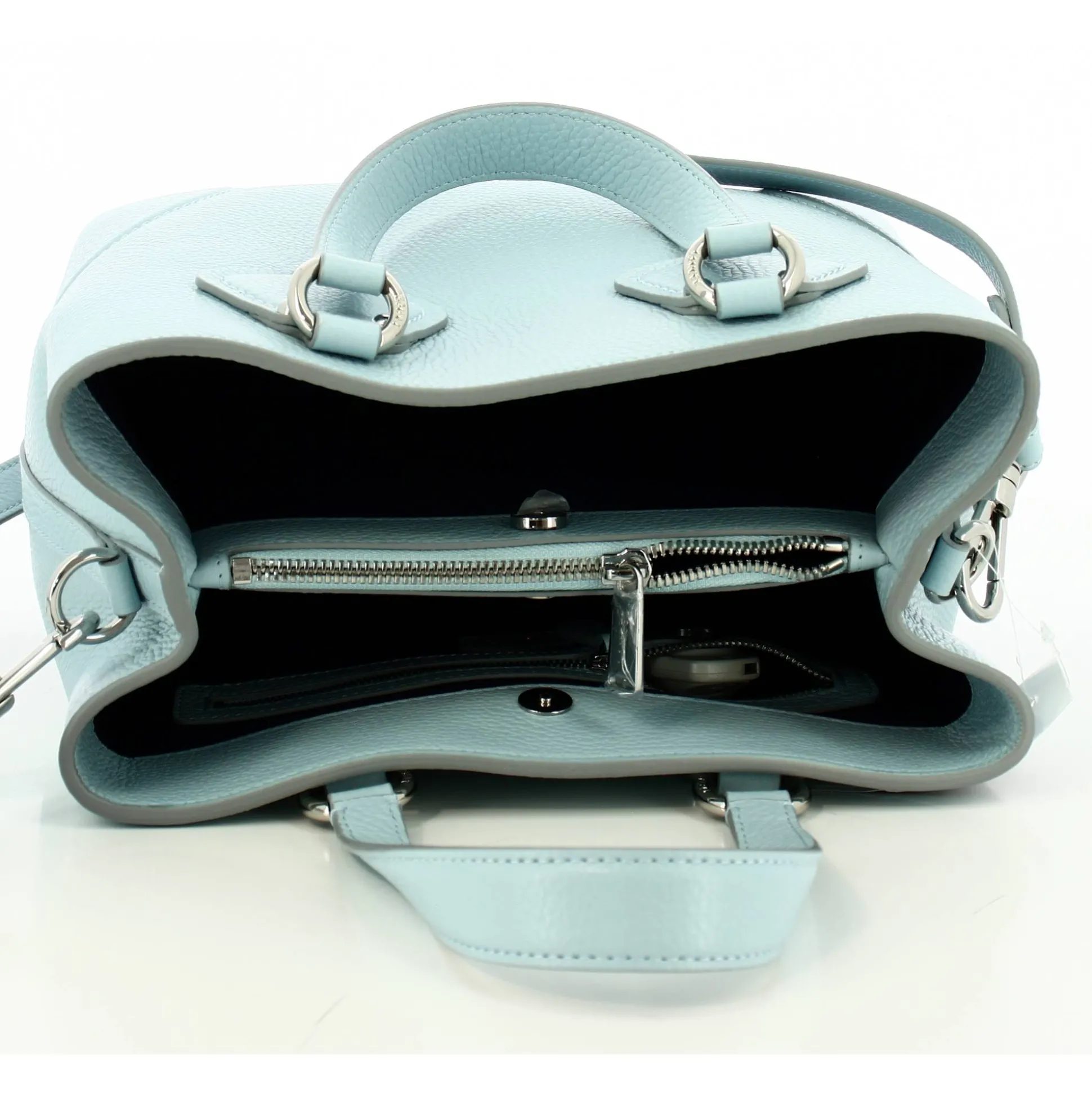 Lancel Petit sac a main Neo Izy S en cuir graine*Femme Sacs À Main