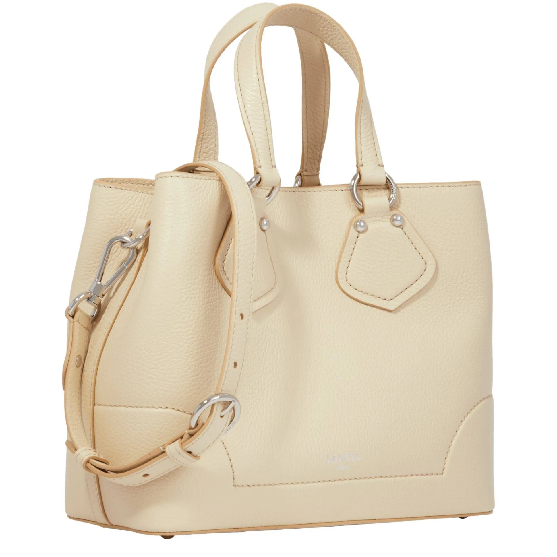Lancel Petit sac a main Neo Izy S en cuir graine*Femme Sacs À Main
