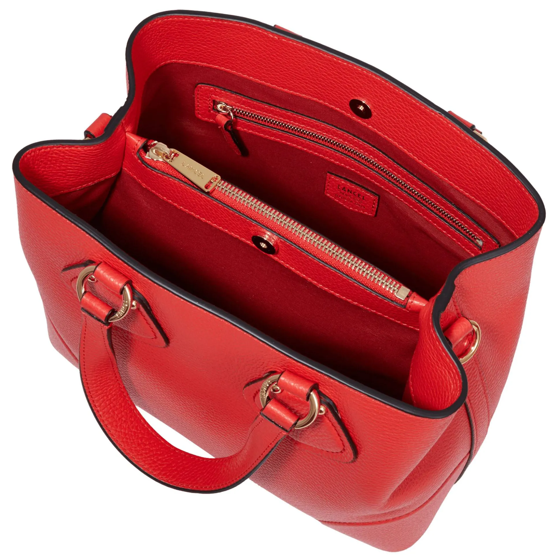 Lancel Petit sac a main Neo Izy S en cuir graine*Femme Sacs À Main