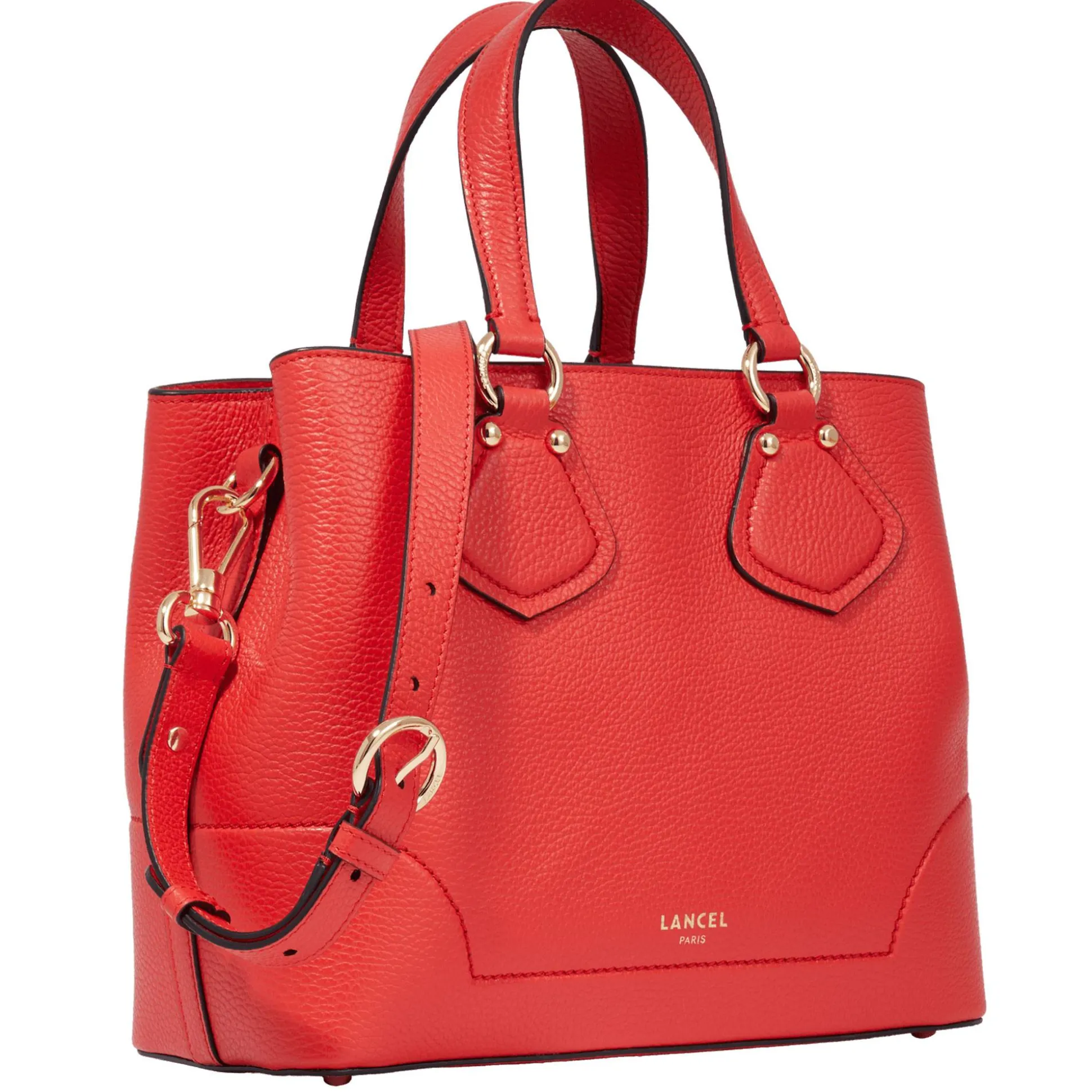 Lancel Petit sac a main Neo Izy S en cuir graine*Femme Sacs À Main