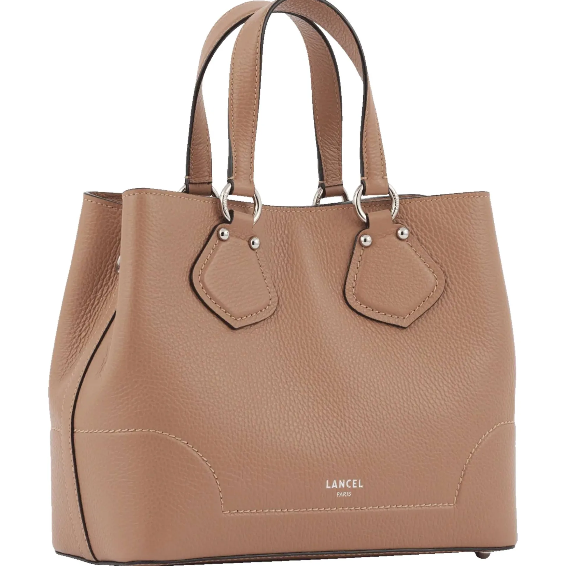 Lancel Petit sac a main Neo Izy S en cuir graine*Femme Sacs À Main