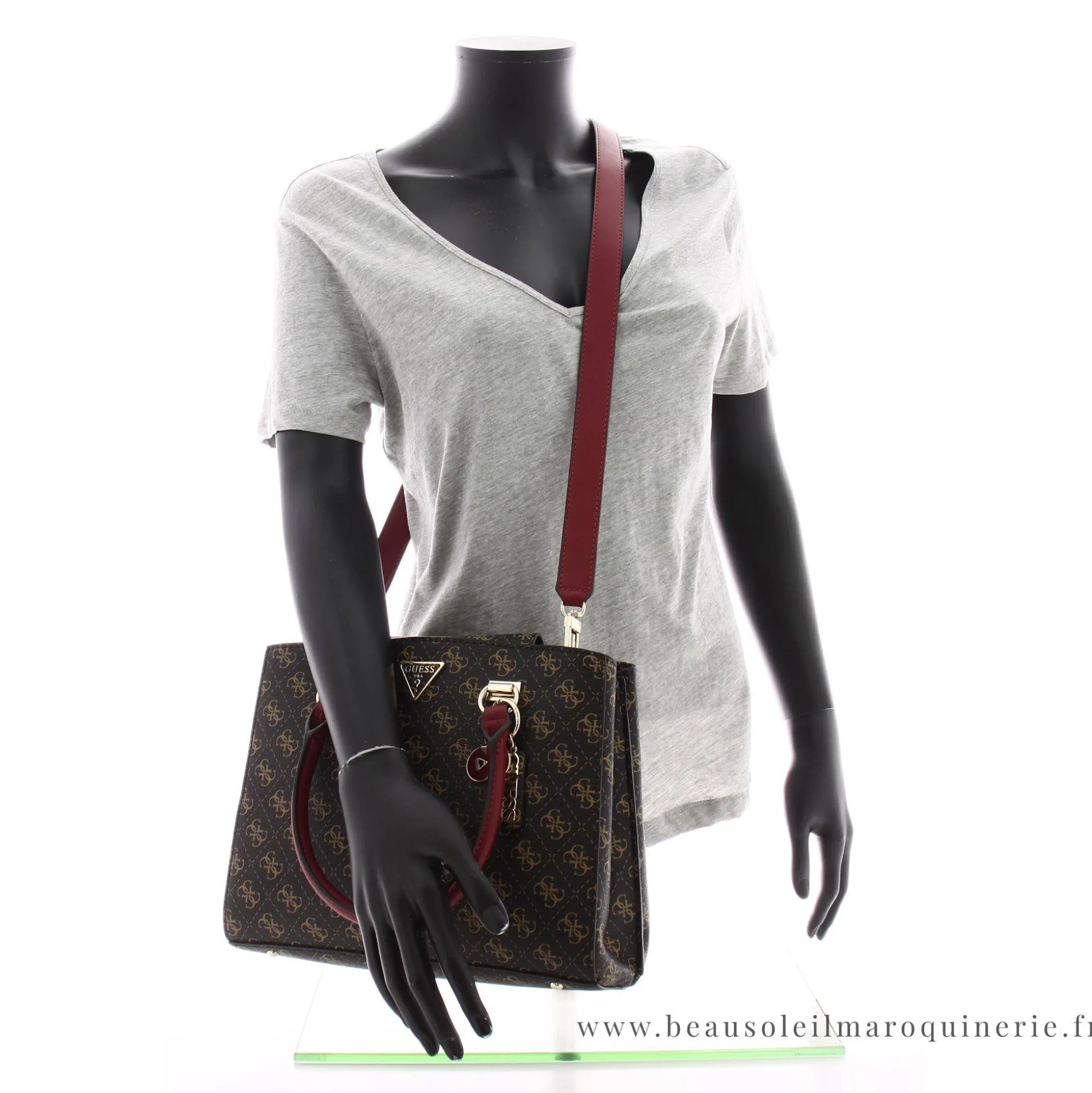 Guess Petit sac a main Noelle logo 4G*Femme Sacs Bandoulière