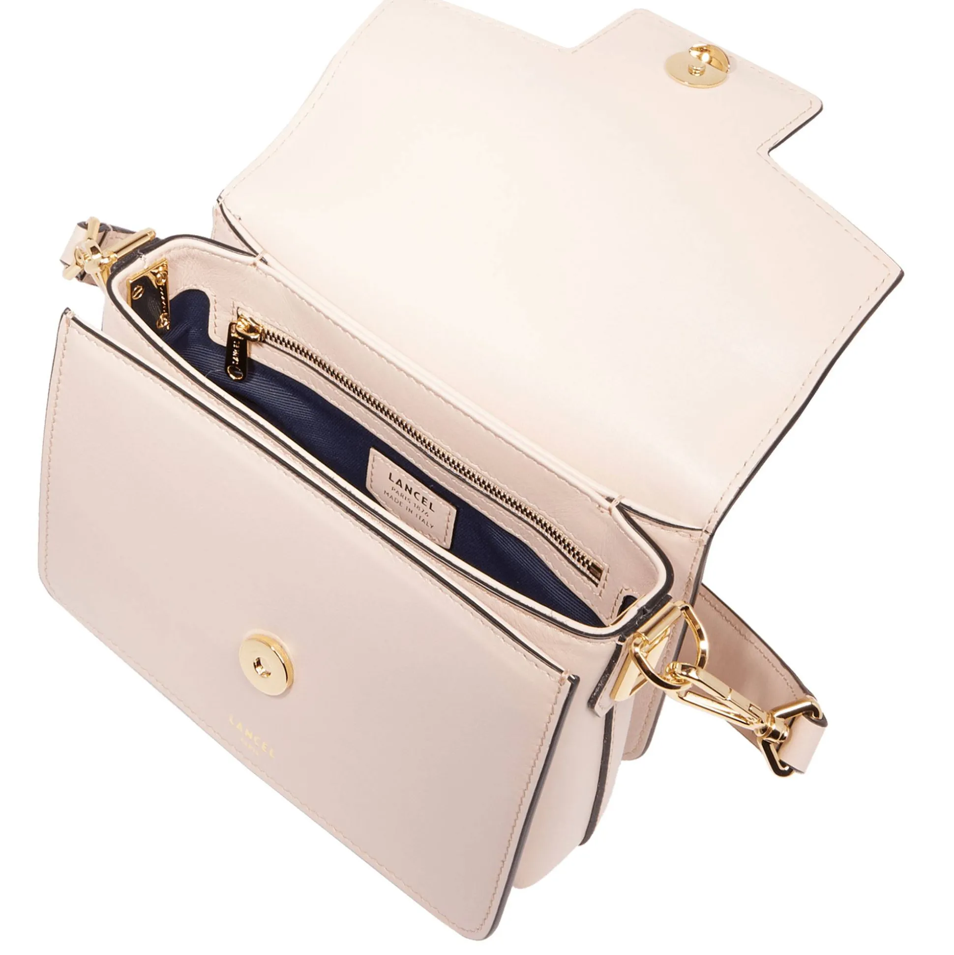 Lancel Petit sac a rabat Angele S en cuir lisse*Femme Sacs Porté Épaule|Sacs Bandoulière