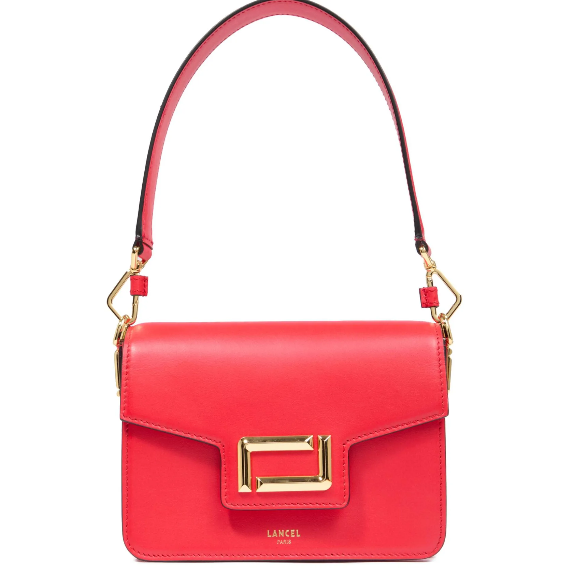 Lancel Petit sac a rabat Angele S en cuir lisse*Femme Sacs Porté Épaule|Sacs Bandoulière