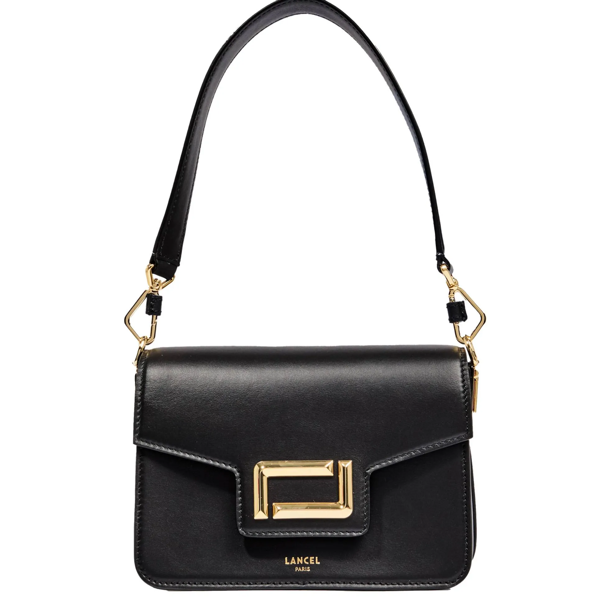 Lancel Petit sac a rabat Angele S en cuir lisse*Femme Sacs Porté Épaule|Sacs Bandoulière