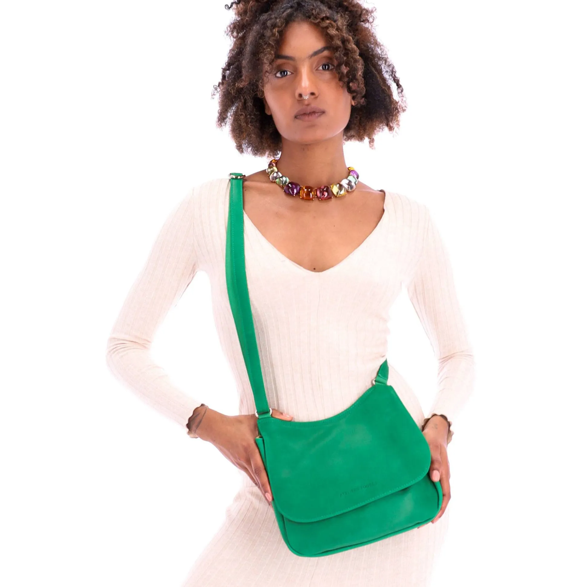 Les Ateliers Foures Petit sac a rabat Artemis compact Baroudeuse*Femme Sacs Bandoulière