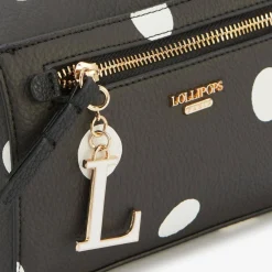 Lollipops Petit sac bandouliere a pois blancs Oita*Femme Sacs Bandoulière