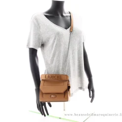 Lancel Petit sac bandouliere a rabat Ninon S*Femme Sacs Bandoulière
