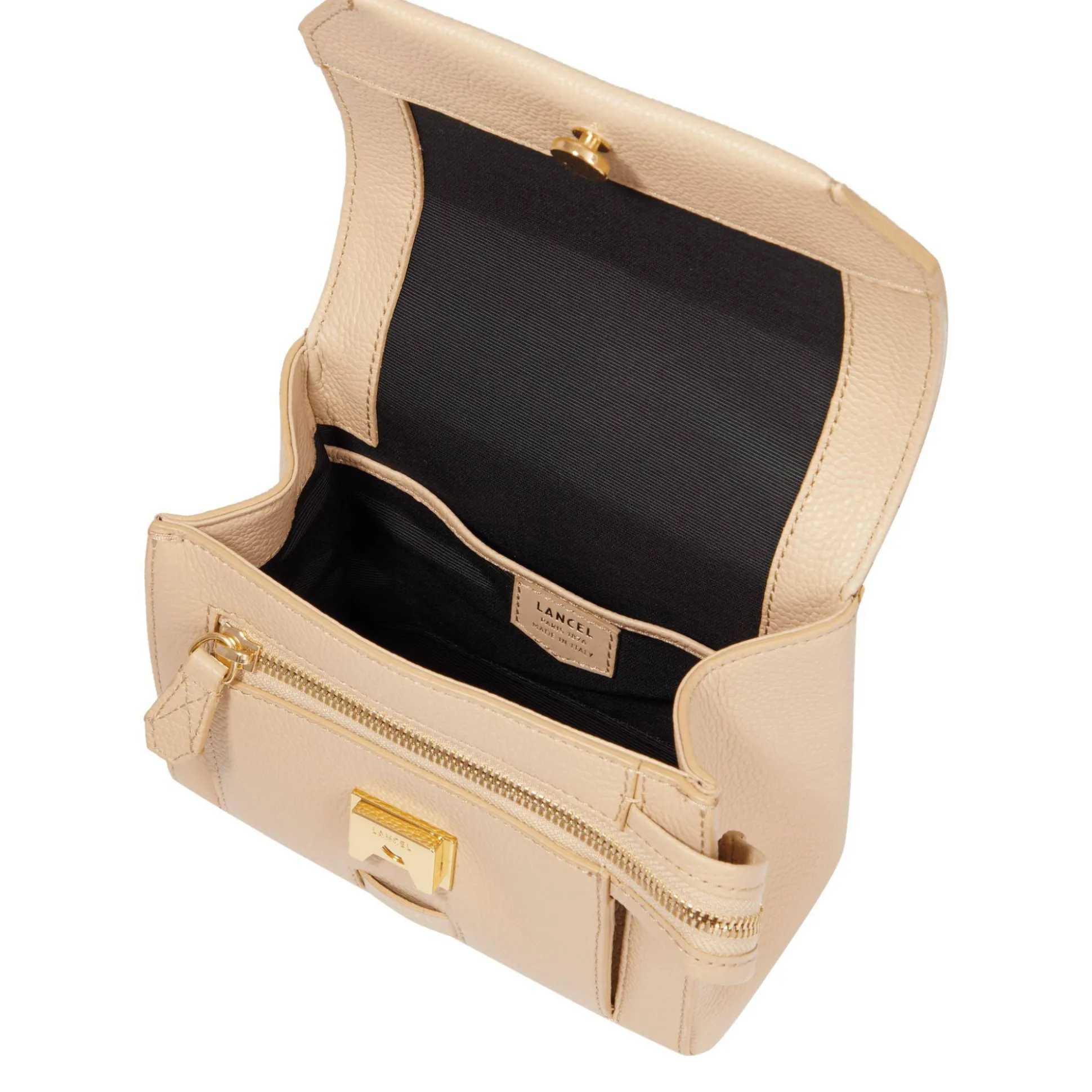 Lancel Petit sac bandouliere a rabat Ninon S*Femme Sacs Bandoulière