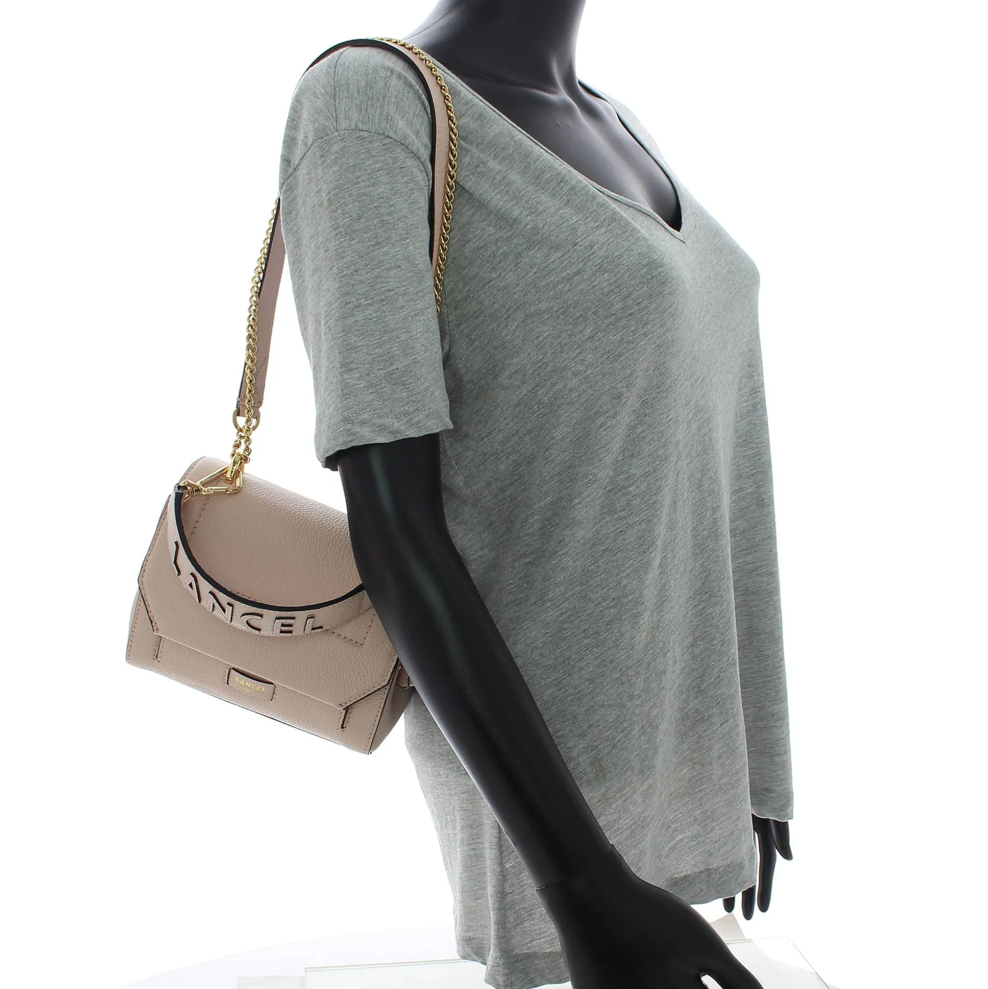 Lancel Petit sac bandouliere a rabat Ninon S*Femme Sacs Bandoulière