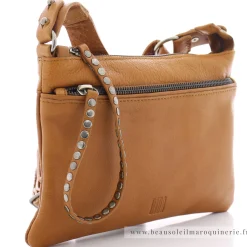 Biba Petit sac bandouliere Brewton details clous*Femme Sacs Bandoulière