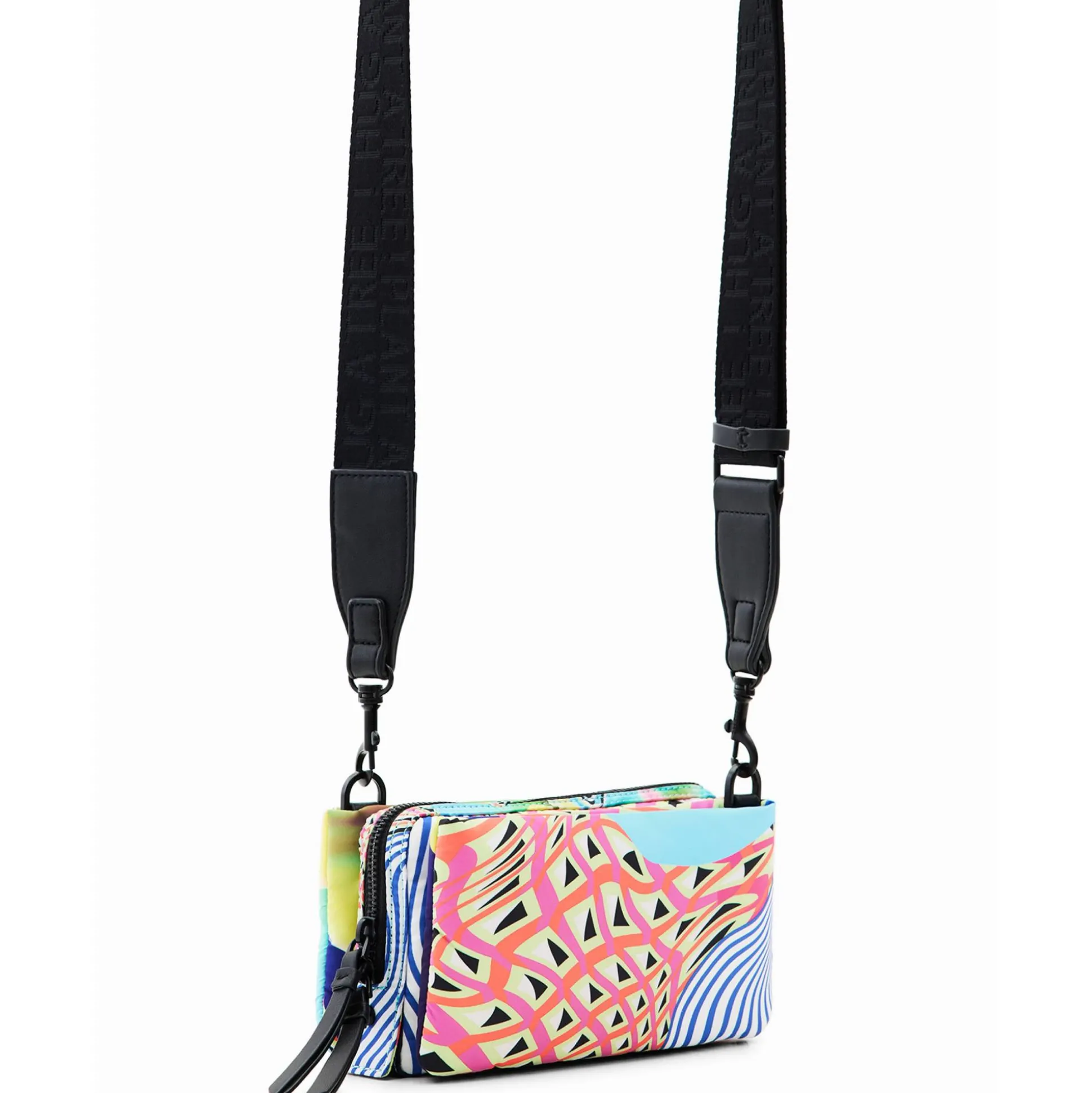 Desigual Petit sac bandouliere Ronda Hawaiian Geosurf*Femme Sacs Bandoulière