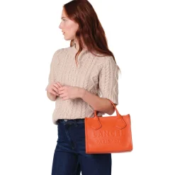 Lancel Petit sac cabas Jour en cuir graine S*Femme Sacs À Main