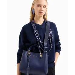 Emporio Armani Petit sac cabas MyEA Bag imprime cerf*Femme Sacs À Main
