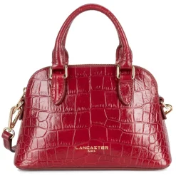 Lancaster Petit sac demi lune effet croco S Exo*Femme Sacs À Main