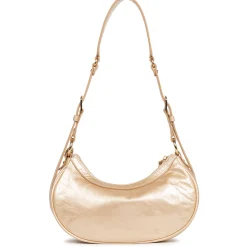 Lancaster Petit sac demi lune zippe Retro Chouchou*Femme Sacs Porté Épaule
