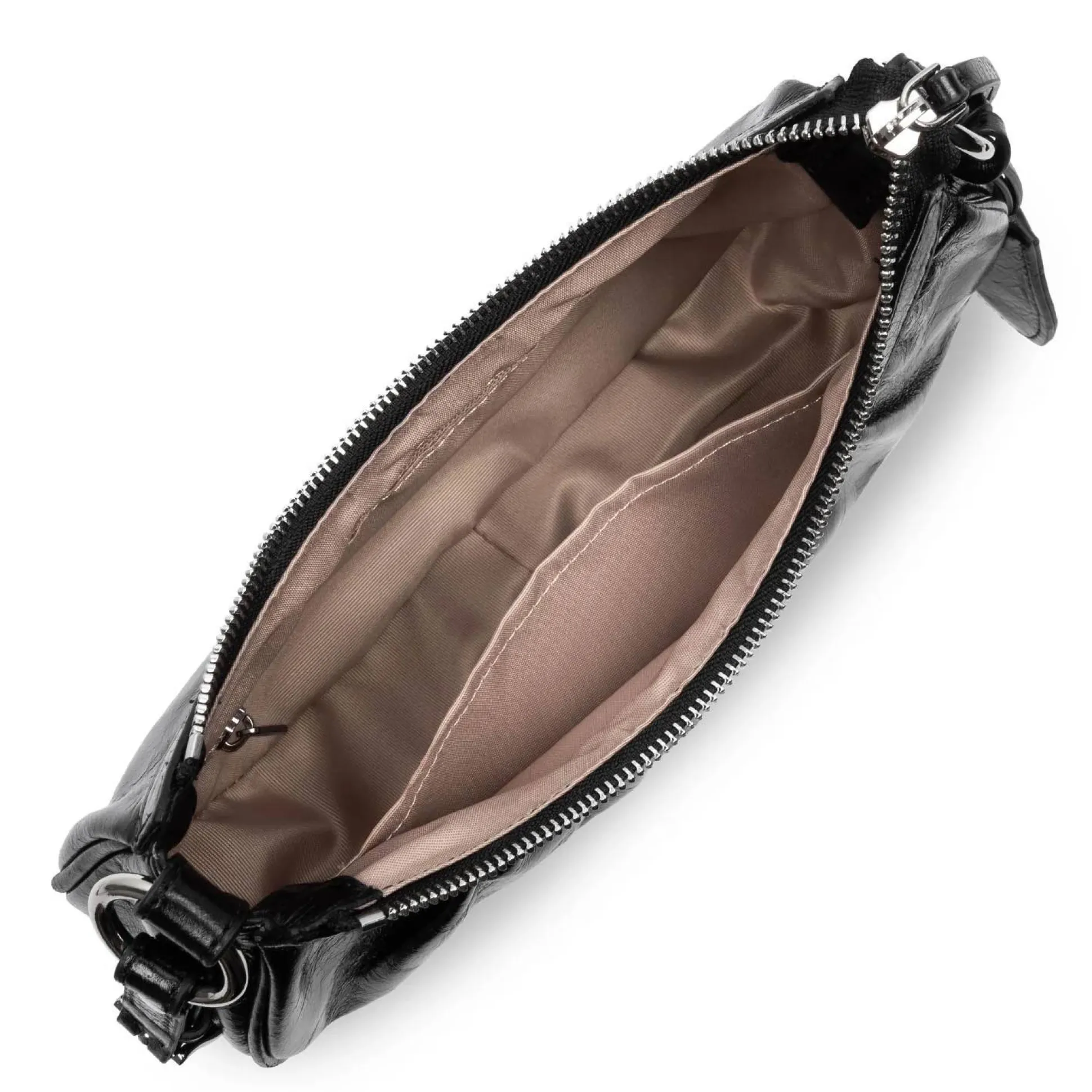 Lancaster Petit sac demi lune zippe Retro Chouchou*Femme Sacs Porté Épaule