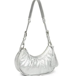 Lancaster Petit sac demi lune zippe Retro Chouchou*Femme Sacs Porté Épaule