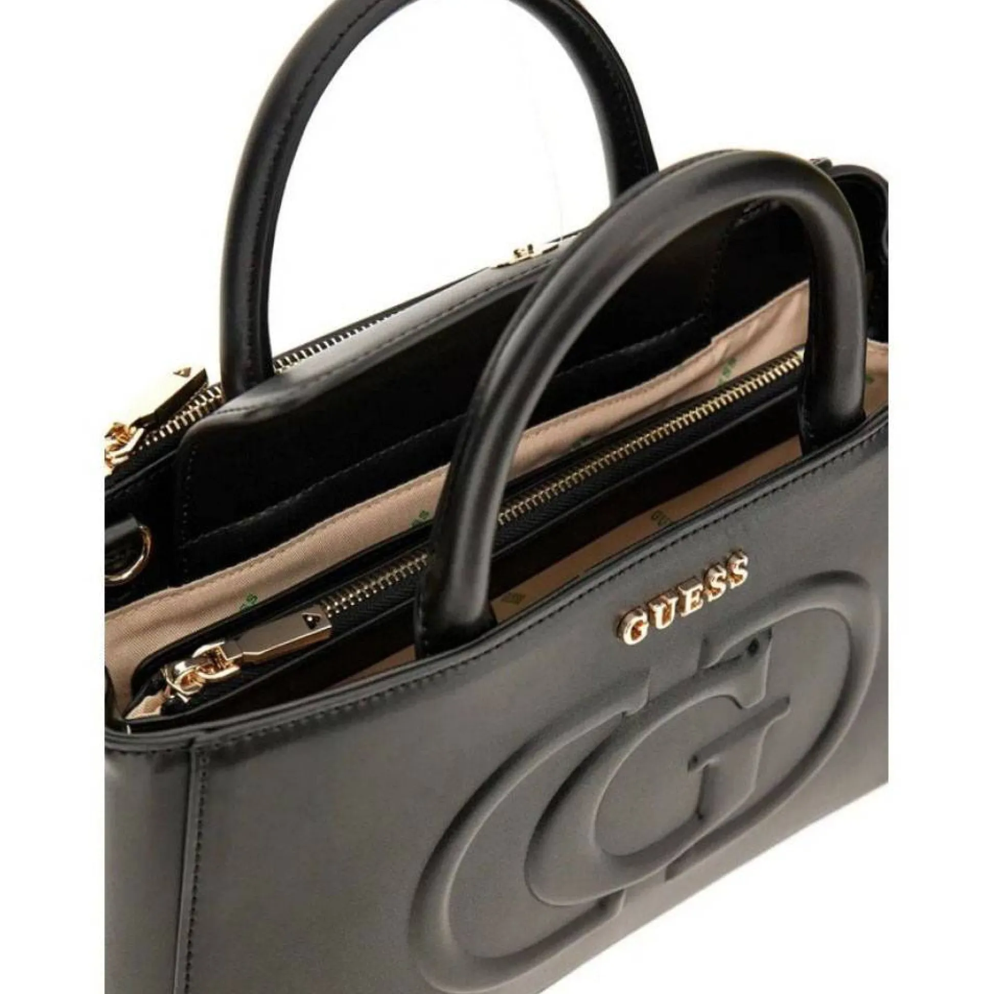 Guess Petit sac Eco Mietta lisse maxi logo*Femme Sacs À Main