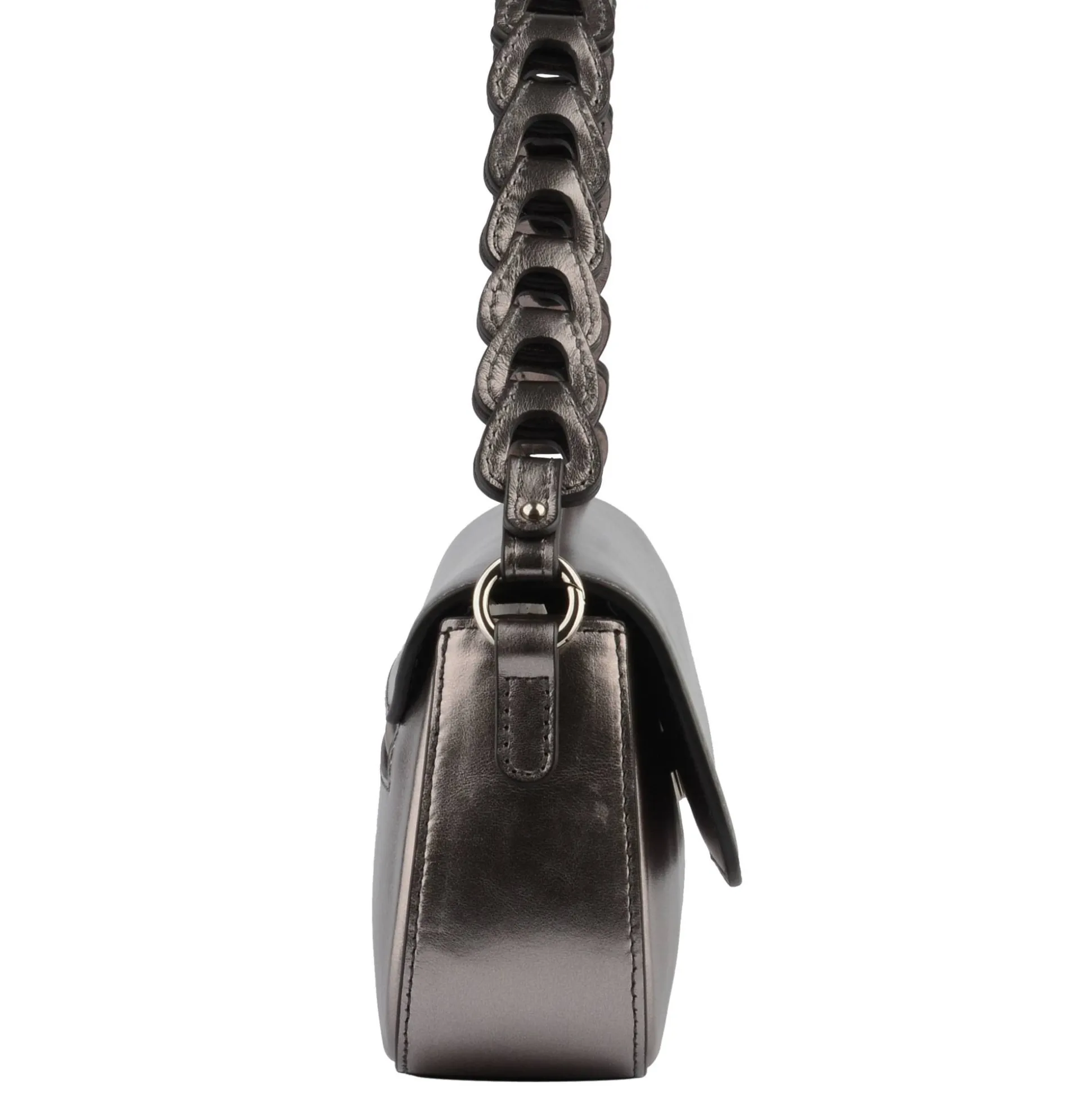 Francinel Petit sac epaule Benedicte anse tressee*Femme Sacs Porté Épaule
