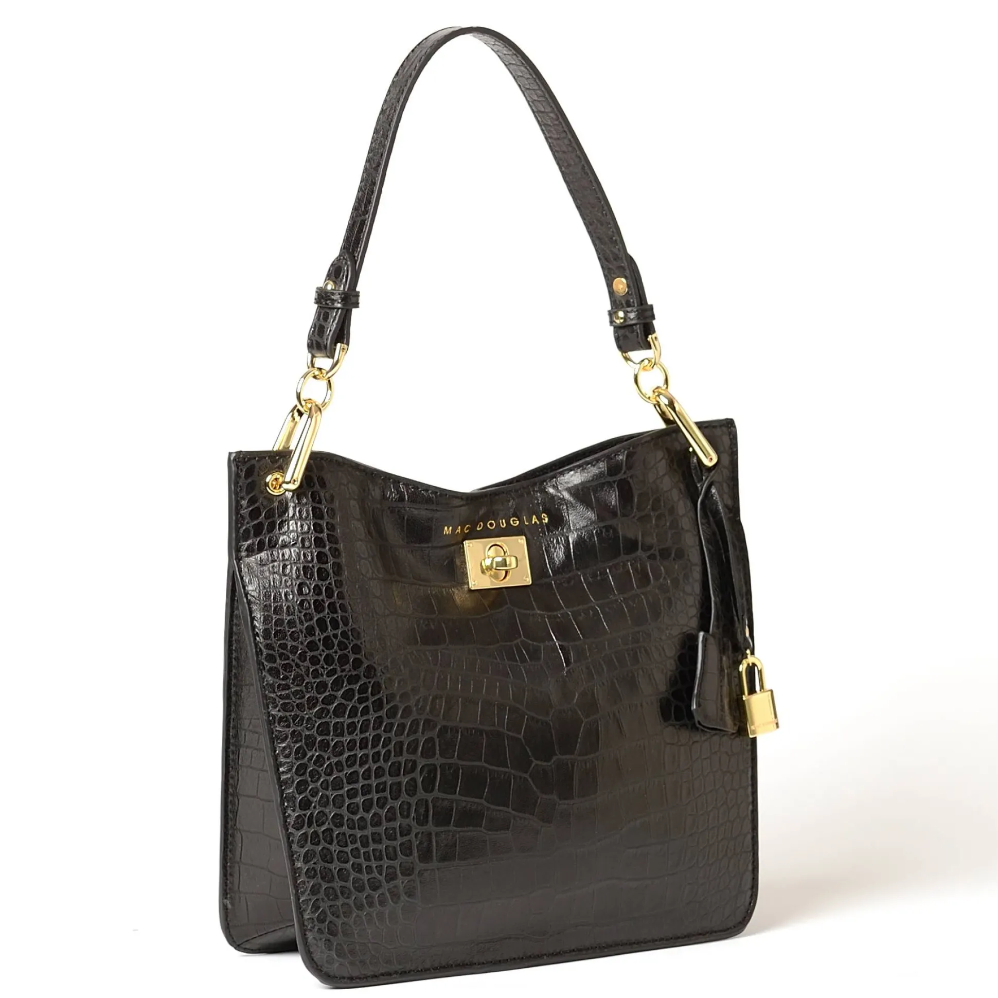 Mac Douglas Petit sac epaule Kentucky Romy cuir croco XS*Femme Sacs Porté Épaule