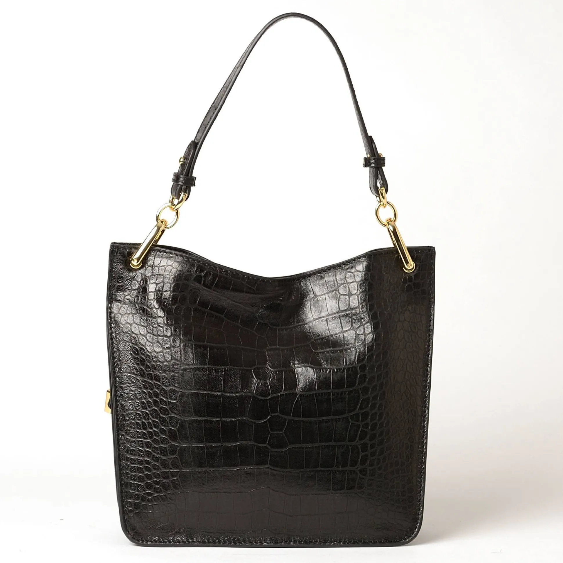 Mac Douglas Petit sac epaule Kentucky Romy cuir croco XS*Femme Sacs Porté Épaule