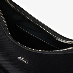Lacoste Petit sac hobo Daily City porte epaule*Femme Sacs Porté Épaule|Sacs Bandoulière