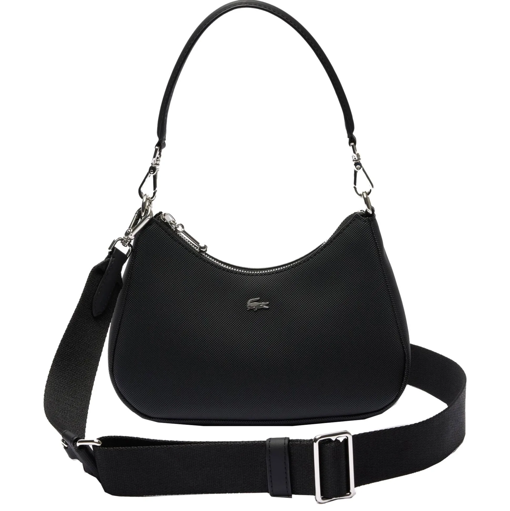 Lacoste Petit sac hobo Daily City porte epaule*Femme Sacs Porté Épaule|Sacs Bandoulière