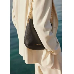 Gerard Darel Petit sac hobo Le Mini Charlotte cuir graine*Femme Sacs Porté Épaule