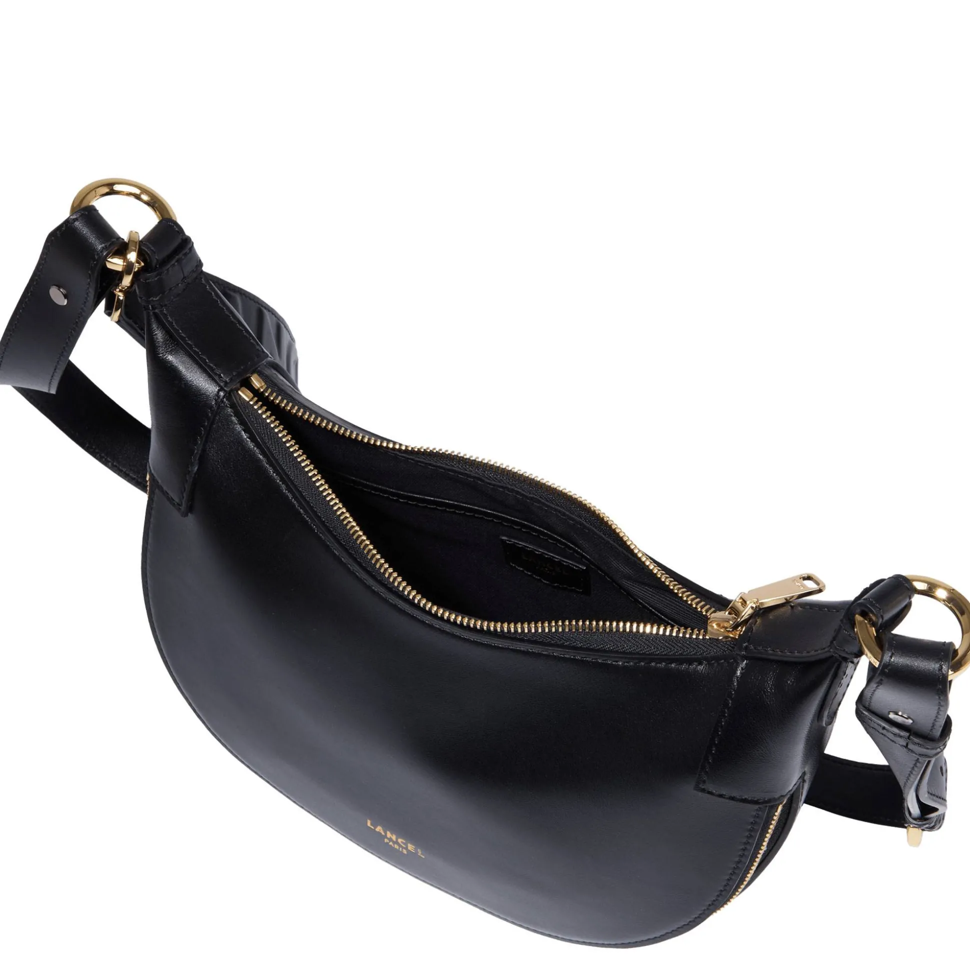 Lancel Petit sac hobo S Origami en cuir lisse*Femme Sacs Porté Épaule|Sacs Bandoulière