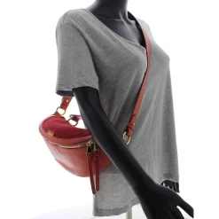 Lancel Petit sac porte croise Origami S cuir suede et lisse*Femme Sacs Bandoulière