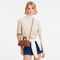 Longchamp Petit sac porte main S Daylong cuir*Femme Sacs À Main