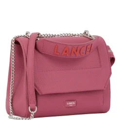Lancel Petit sac rabat S Ninon en cuir graine et lisse*Femme Sacs Bandoulière
