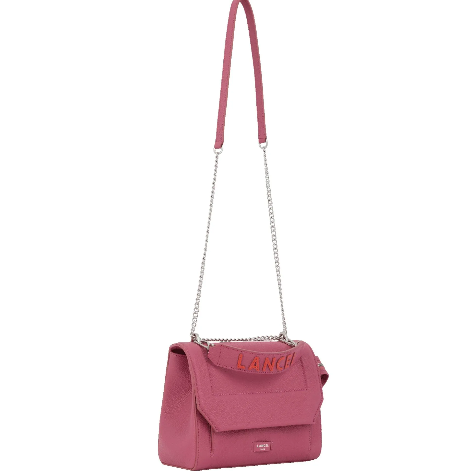 Lancel Petit sac rabat S Ninon en cuir graine et lisse*Femme Sacs Bandoulière