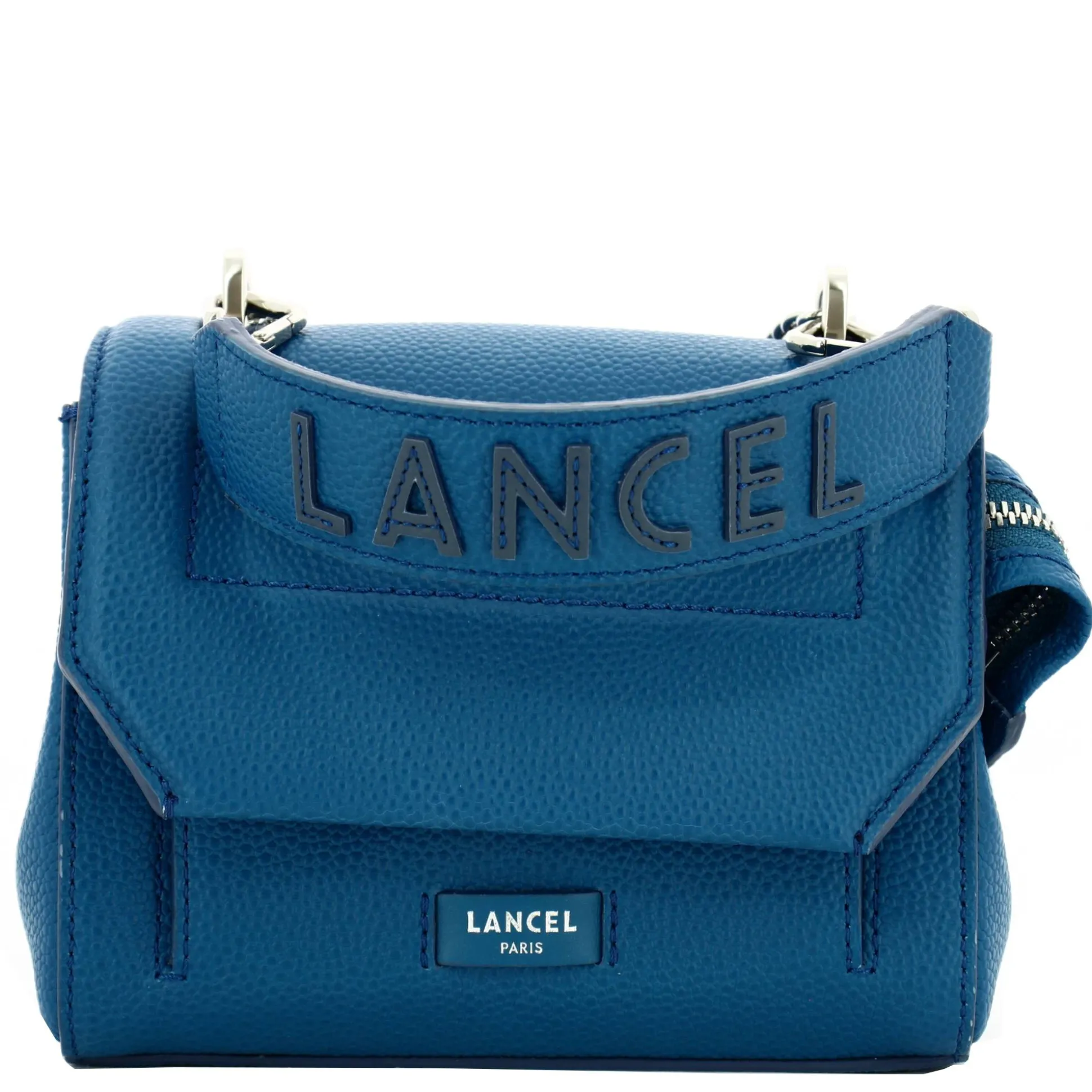 Lancel Petit sac rabat S Ninon en cuir graine et lisse*Femme Sacs Bandoulière