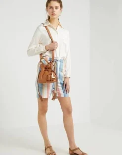 Lancel Petit sac seau cuir graine Premier Flirt*Femme Sacs Bandoulière
