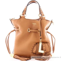 Lancel Petit sac seau cuir graine Premier Flirt*Femme Sacs Bandoulière