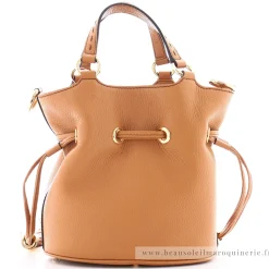 Lancel Petit sac seau cuir graine Premier Flirt*Femme Sacs Bandoulière
