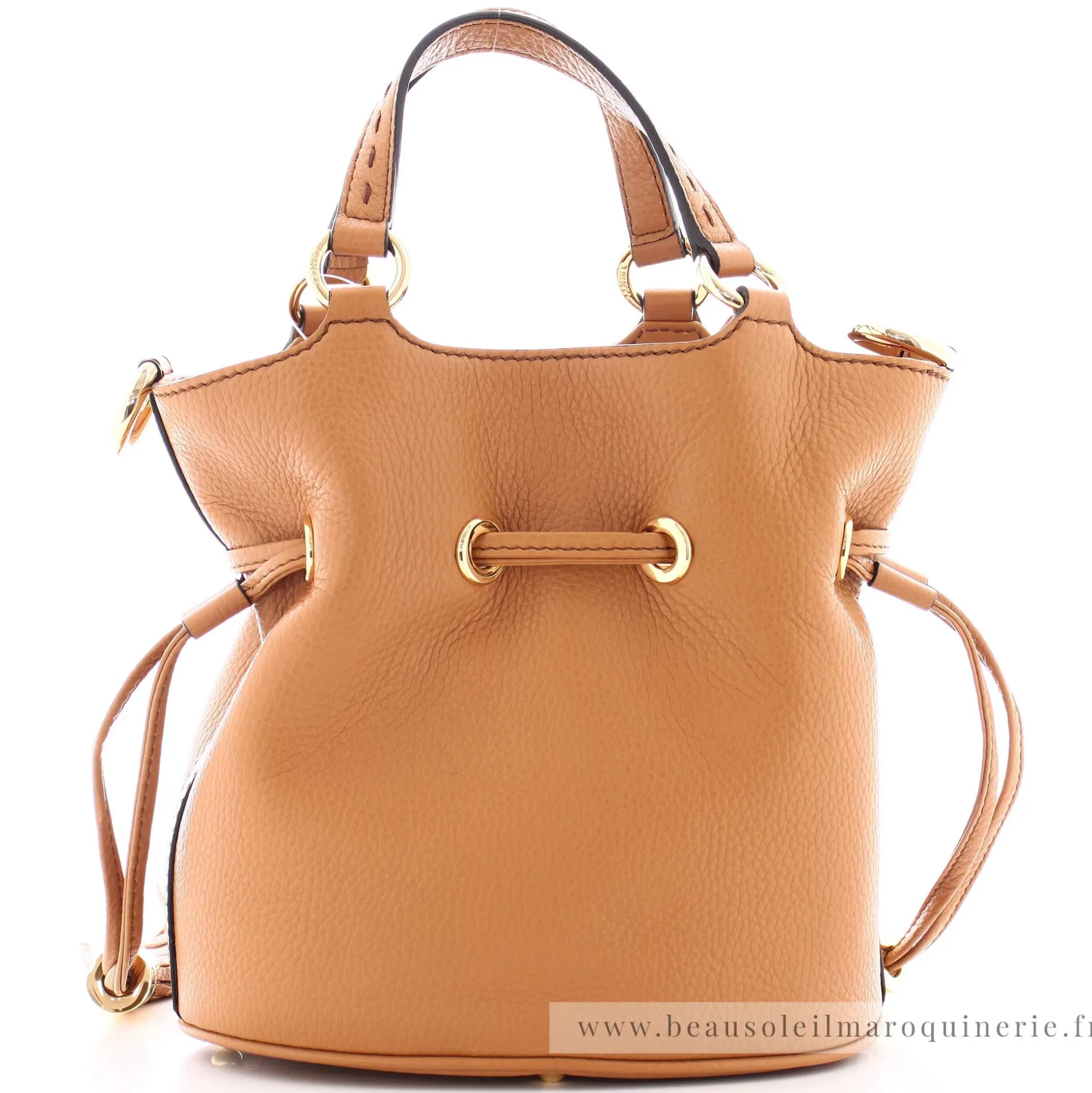 Lancel Petit sac seau cuir graine Premier Flirt*Femme Sacs Bandoulière