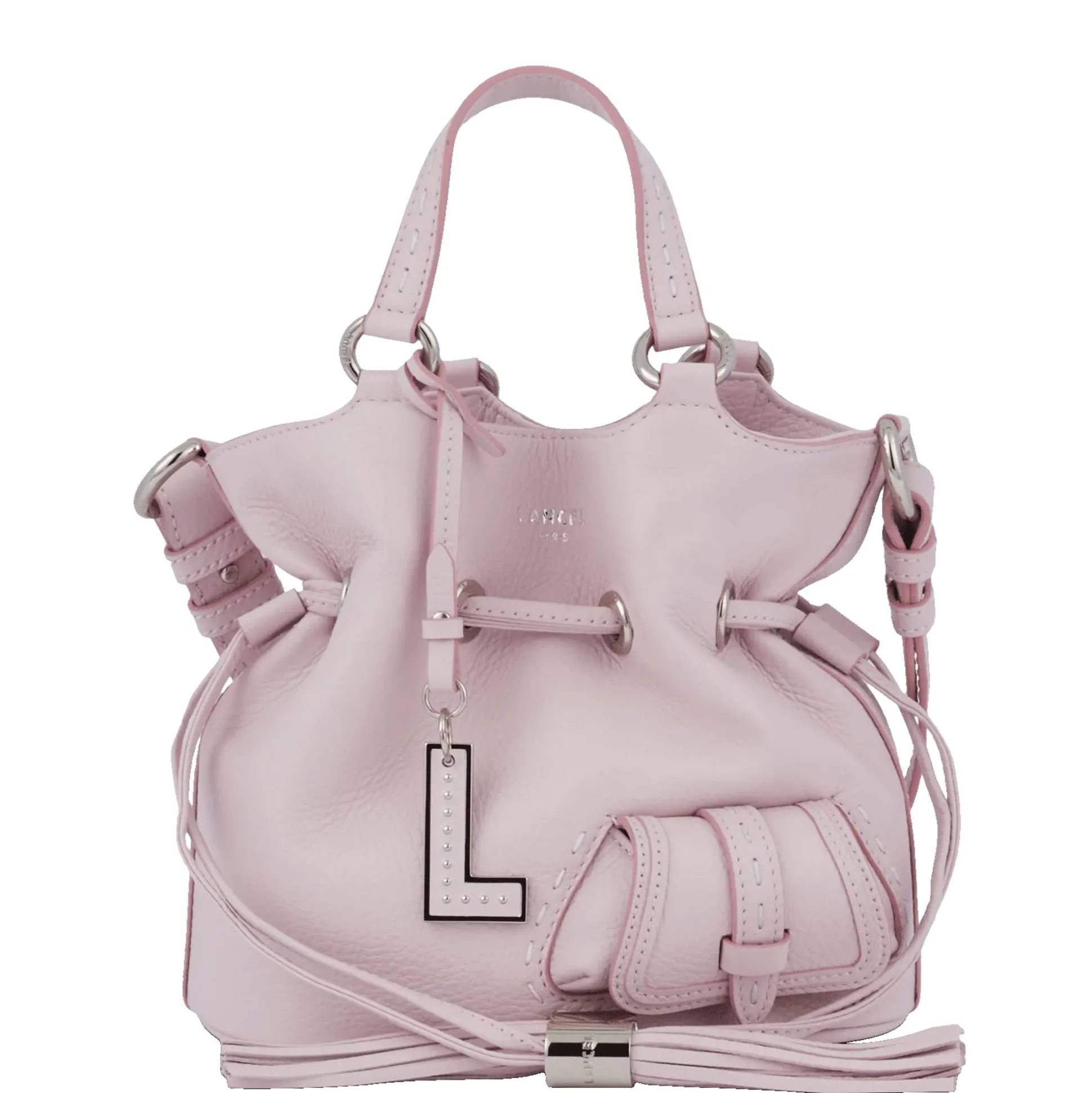 Lancel Petit sac seau cuir graine Premier Flirt*Femme Sacs Bandoulière