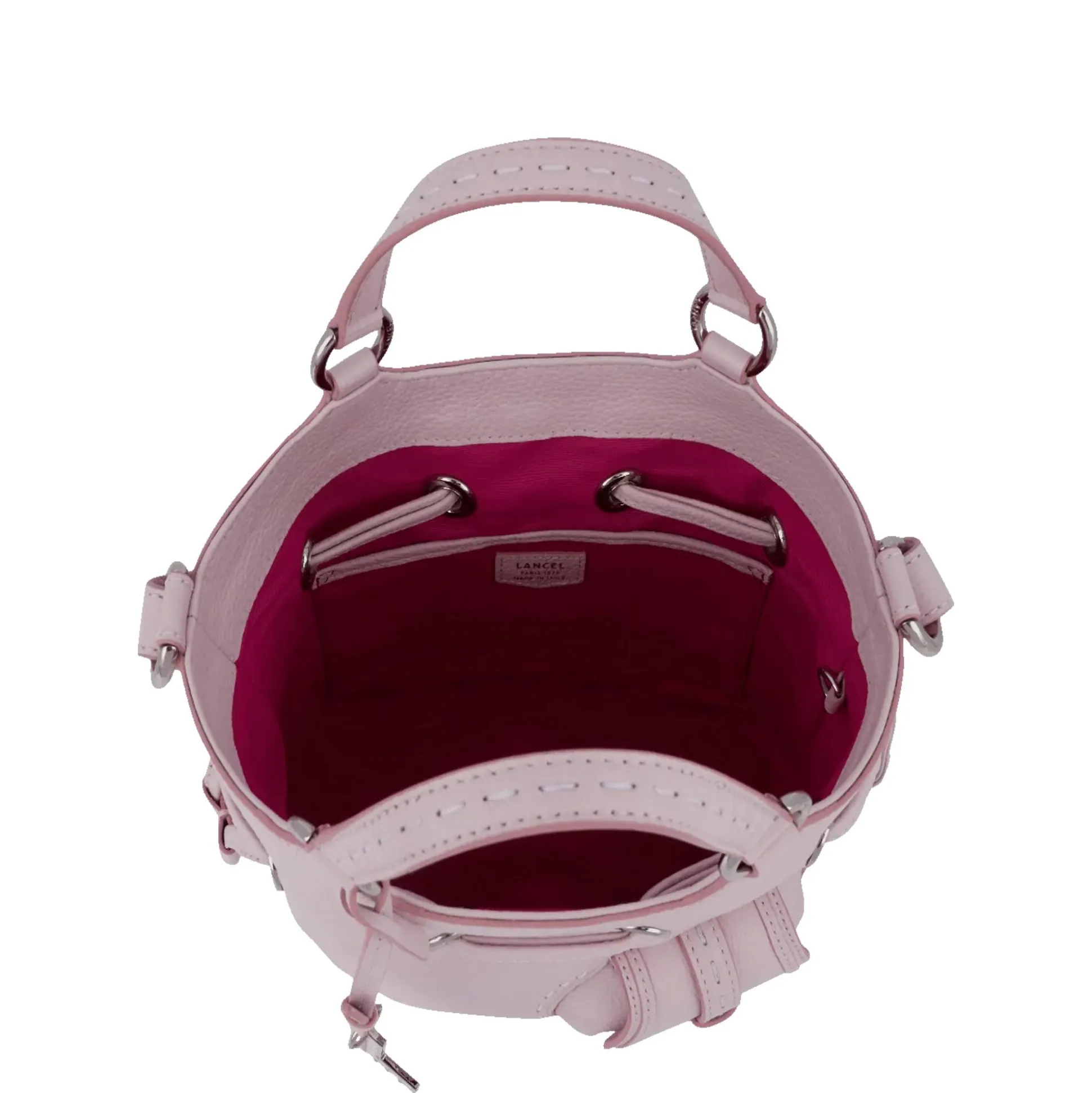 Lancel Petit sac seau cuir graine Premier Flirt*Femme Sacs Bandoulière