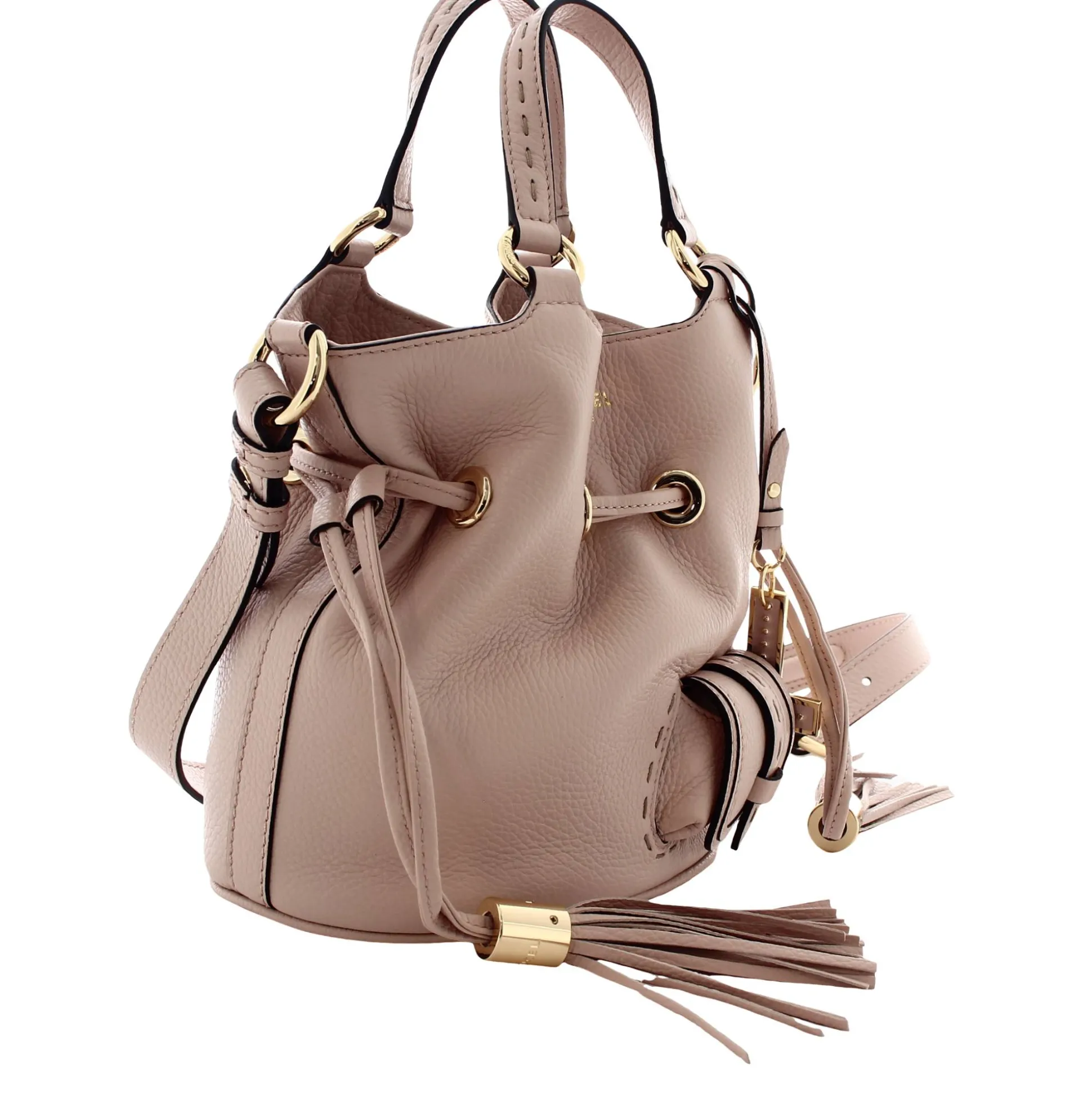 Lancel Petit sac seau cuir graine Premier Flirt*Femme Sacs Bandoulière