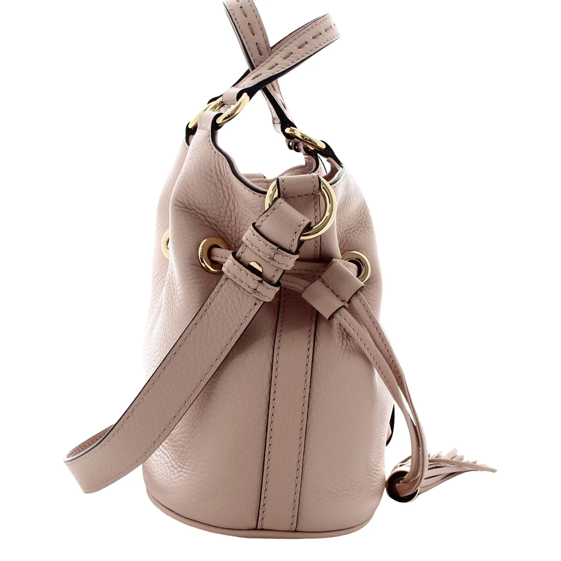 Lancel Petit sac seau cuir graine Premier Flirt*Femme Sacs Bandoulière