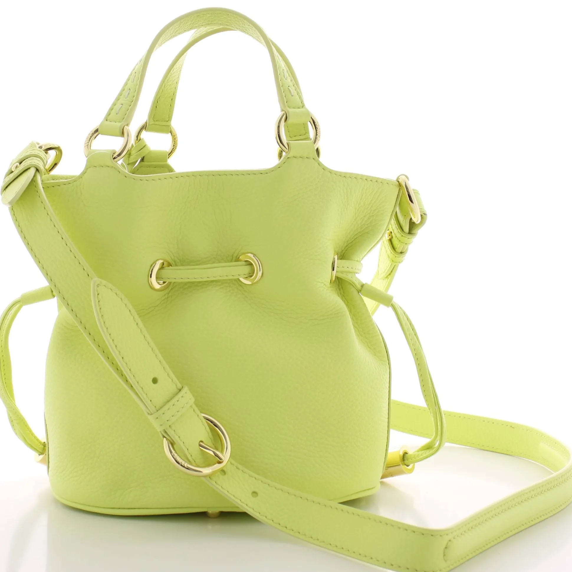 Lancel Petit sac seau cuir graine Premier Flirt*Femme Sacs Bandoulière