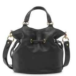 Lancel Petit sac seau cuir graine Premier Flirt*Femme Sacs Bandoulière