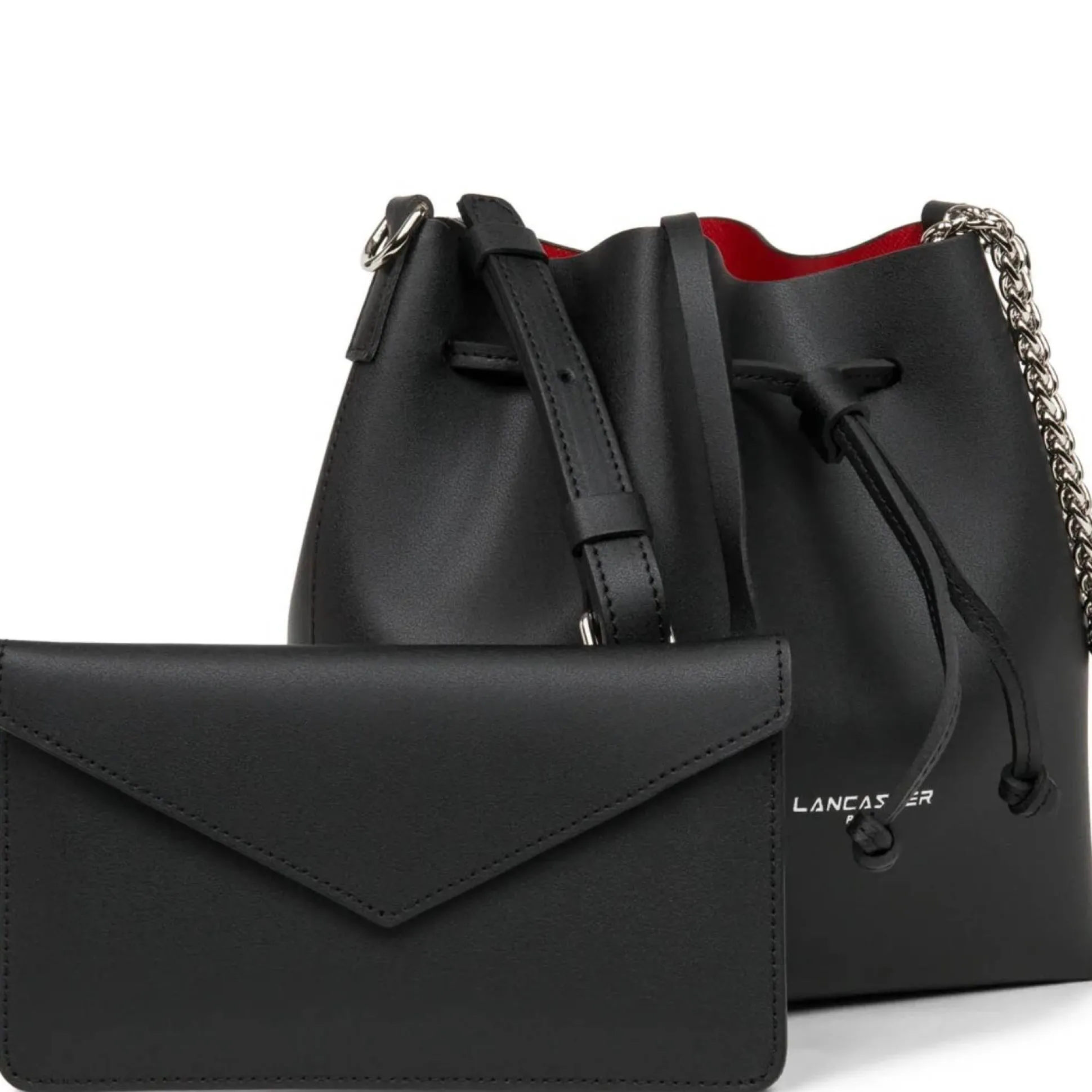 Lancaster Petit sac seau Pur & Element City Made in France*Femme Sacs Bandoulière