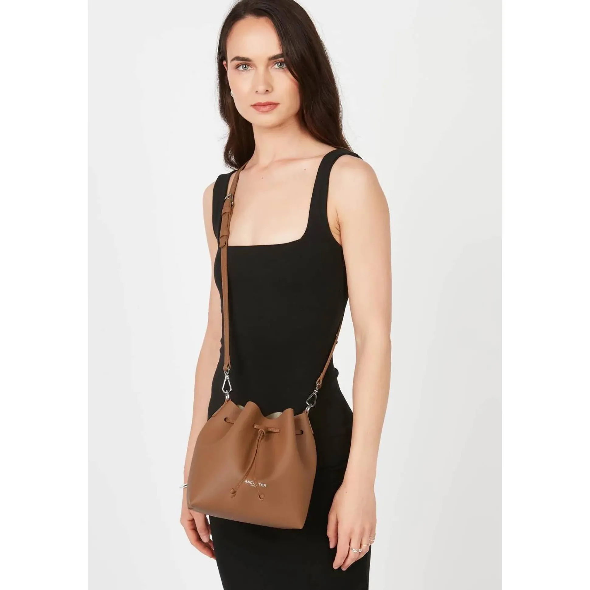 Lancaster Petit sac seau Pur & Element City Made in France*Femme Sacs Bandoulière
